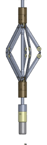 RAC-10 | 1-11/16” Five Arm End Roller Centralizer