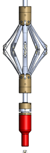 RAC-21 | 2-3/4” Five Arm Mid Roller Centralizer