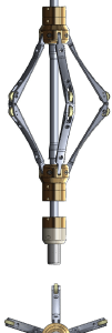RAC-30 | 3-1/2” Five Arm End Roller Centralizer
